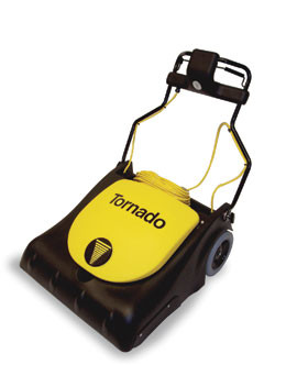 Tornado CK 3030 wide area vacuum for hotel and convention center cleaning