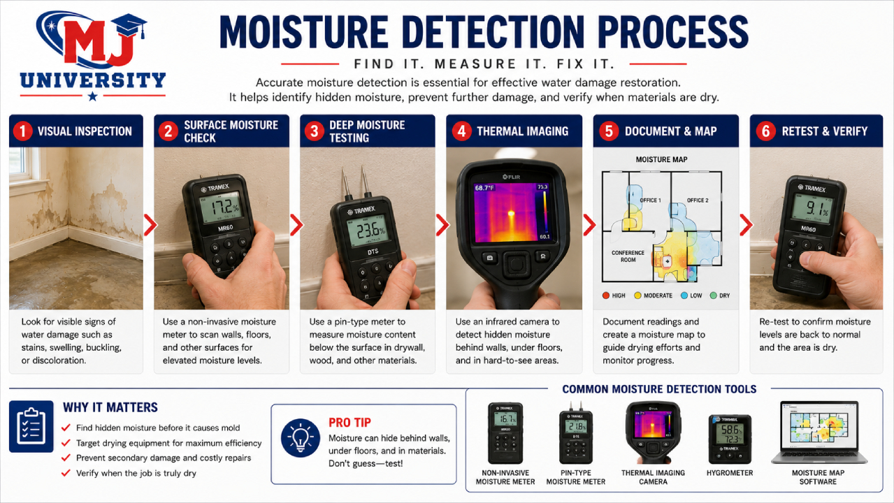 Moisture Detection Process