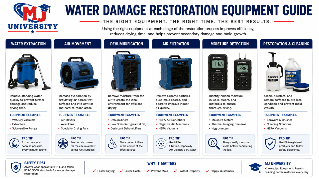 Restoration Equipment Guide