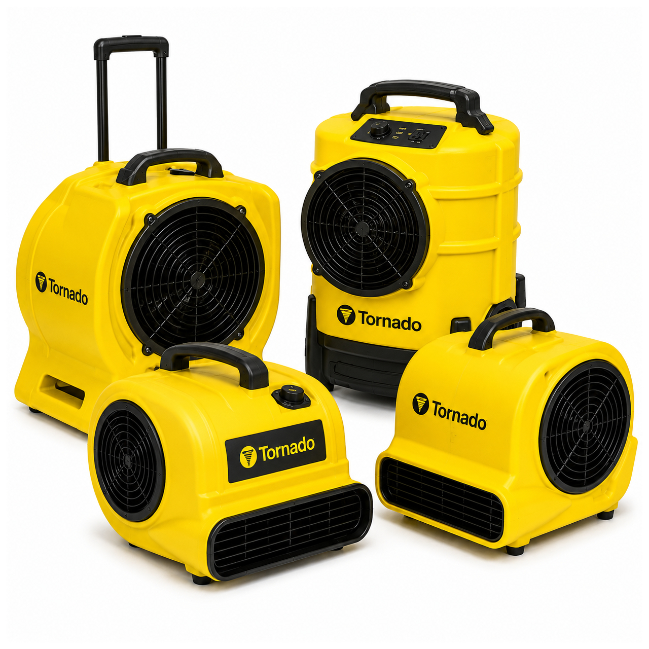 Commercial air mover drying fan for carpet extraction drying